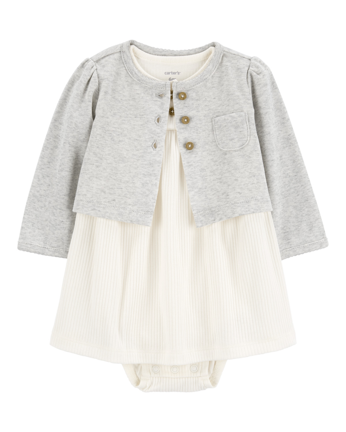 Baby 2-Piece Bodysuit Dress & Cardigan Set - Carter's | Carter's | Carter's Inc