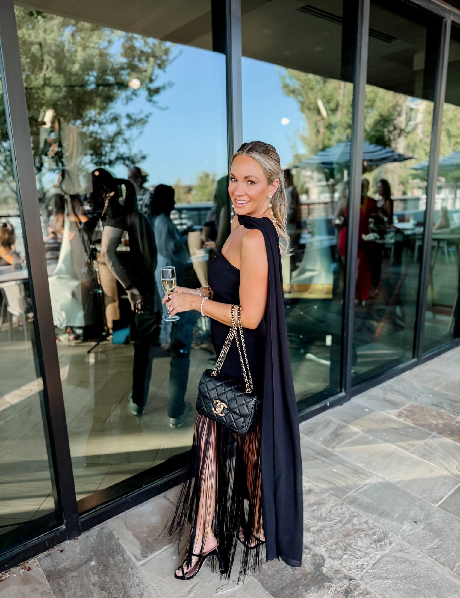 LTKCON Parisian Night // A fun outfit for a black tie wedding, vacation, or date night! // I’m 5’3 for reference and wearing a size small in dress. Shoes run tts.

#LTKStyleTip #LTKCon #LTKSeasonal