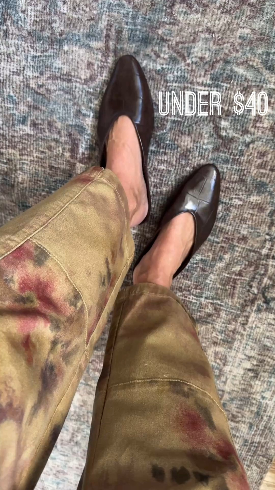 Fall mule under $40. Also in black
Fit TTS

#LTKootd #LTKSeasonal #LTKOver40