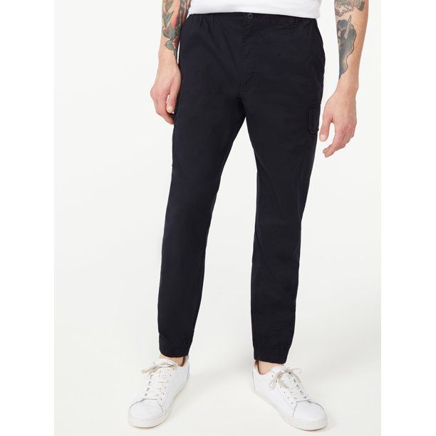 Free Assembly Men’s E-Waist Cargo Joggers - Walmart.com | Walmart (US)