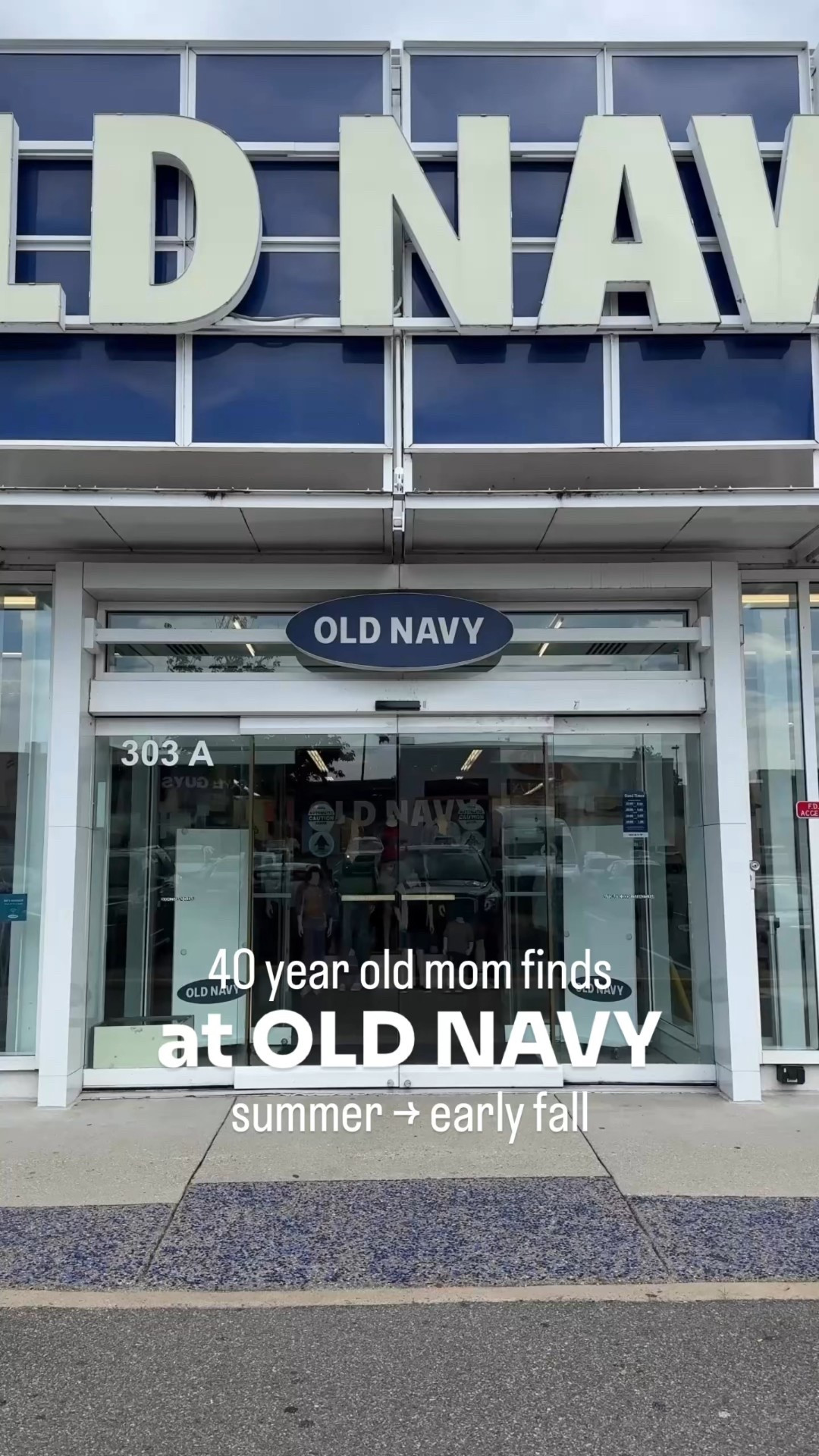 40% off sale early fall finds at Old Navy! Shopping with me, a 40 year old mom of 2 in store, for the newest arrivals! For reference, I’m 5’7.5” and typically wear a 4/27. I’m wearing a small in everything, and a 2 in the jeans. 

#LTKSaleAlert #LTKOver40 #LTKFindsUnder50