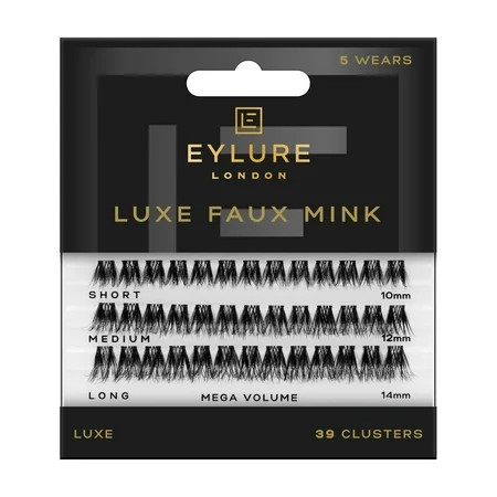 Eylure Luxe Faux Mink Mega Volume Eyelash Clusters | Walmart (US)