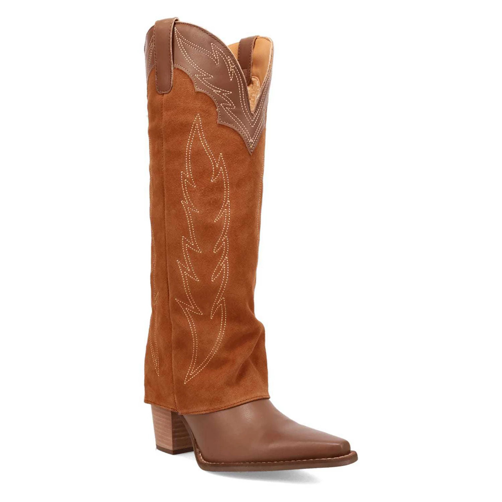 Dingo Wild Horses Women's Leather Boots, Size: 8.5, Brown | Kohl's