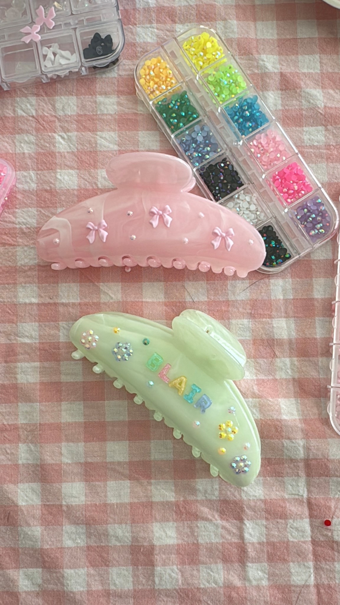 Diy hair clip supplies, craft night idea, girls night craft idea 

#LTKSeasonal #LTKHome