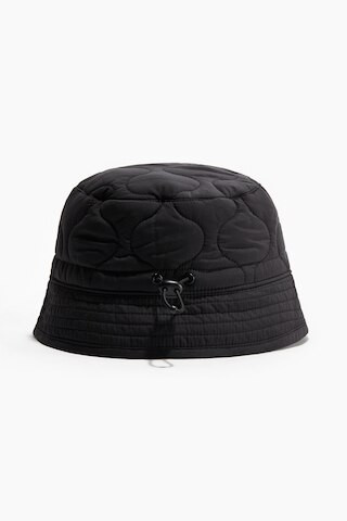 H & M - Gesteppter Bucket Hat - Schwarz - Herren | H&M (DE, AT, CH, NL, FI)