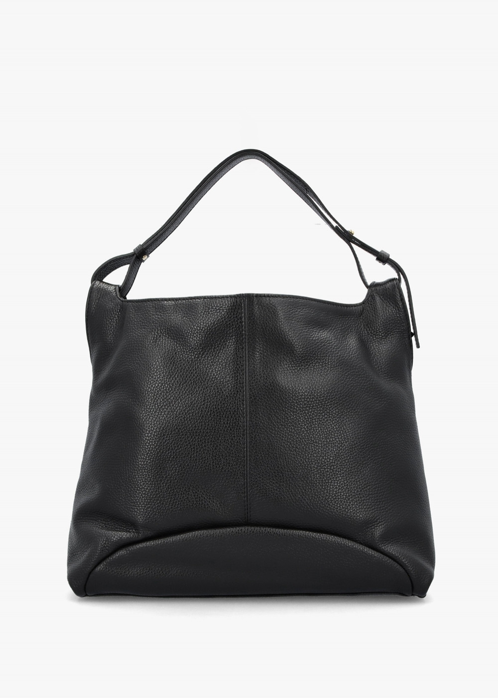 Inhobo Black Leather Slouchy Hobo Bag | Daniel Footwear (UK)