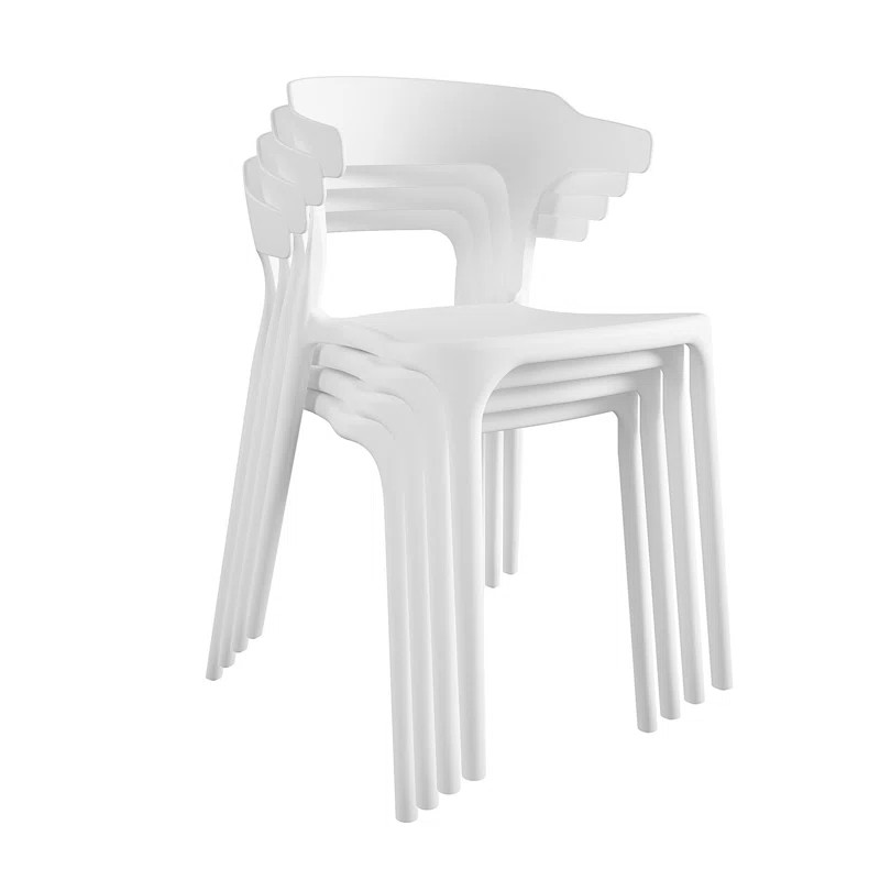 Felix Indoor/Outdoor Stacking Patio Dining Side Chair | Wayfair North America