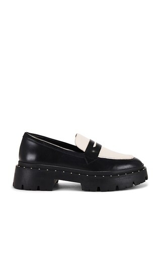 Christie Flat in Black & Pearl | Revolve Clothing (Global)