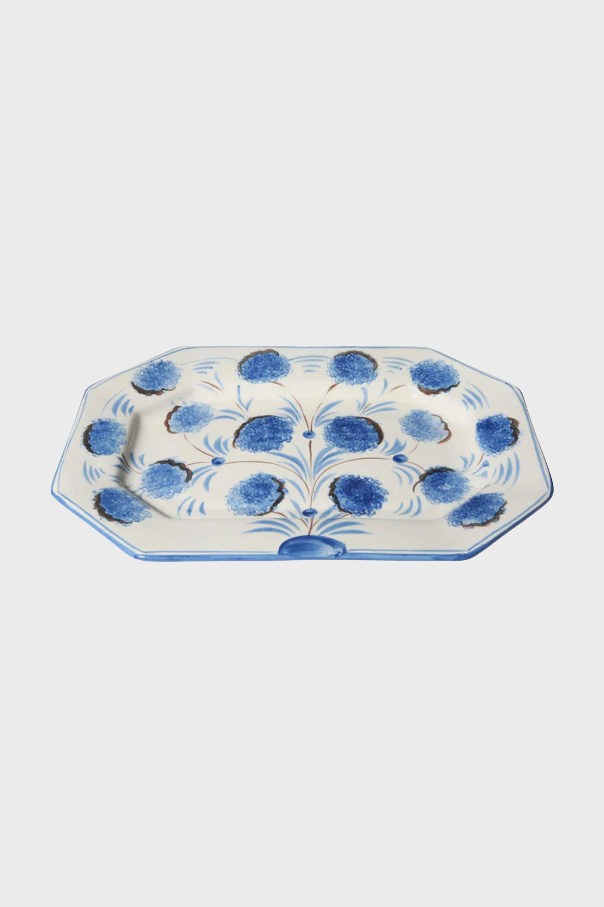 Blue Flower Octagonal Platter | Tuckernuck (US)