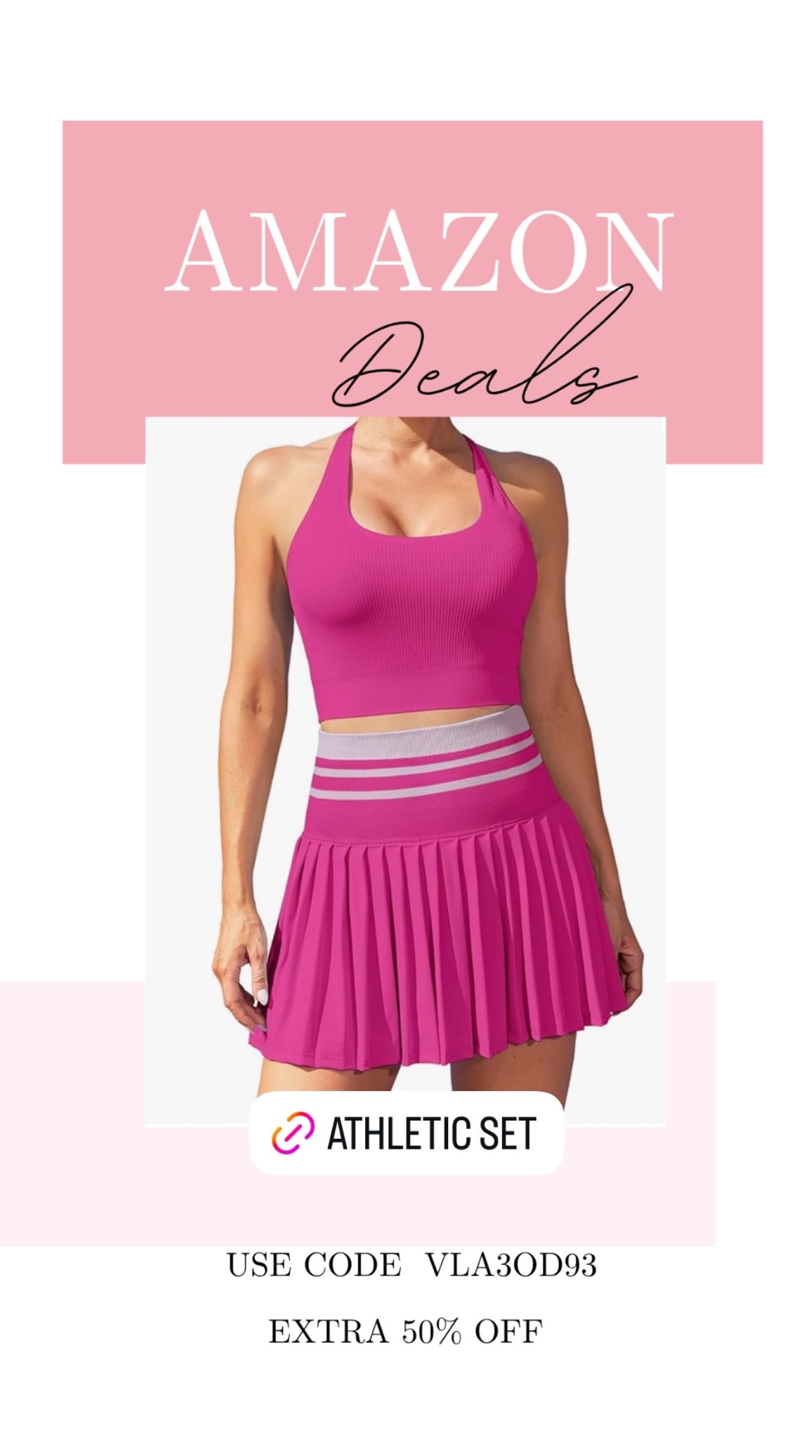 Cute active skirt set on deal! Comes in a few colors.

#LTKSeasonal #LTKMidsize #LTKActive