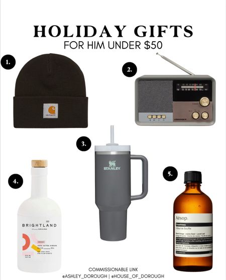 Gifts For Him Under $50 from Nordstrom

#LTKGiftGuide #LTKSeasonal #LTKHoliday