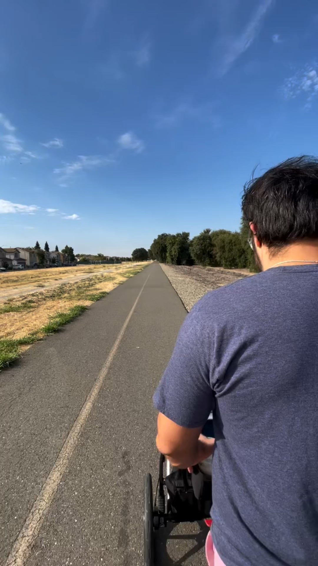 Sunday morning family walk!

It’s been a minute since we’ve all gone on a long walk together and it was so nice. It was also fun showing will all the houses I’ve sent him on Zillow and saying “see if we moved here it’s basically the same but you’d have an office outside of our bedroom”. 

A solid 4ish miles and so many birds and planes seen, plus a very low helicopter that made the girl very very happy. Maybe she’ll be a pilot someday