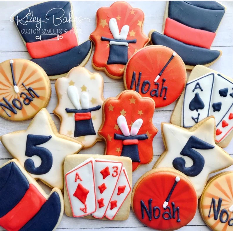 Magic Birthday Party, Magic Cookies | Etsy (US)