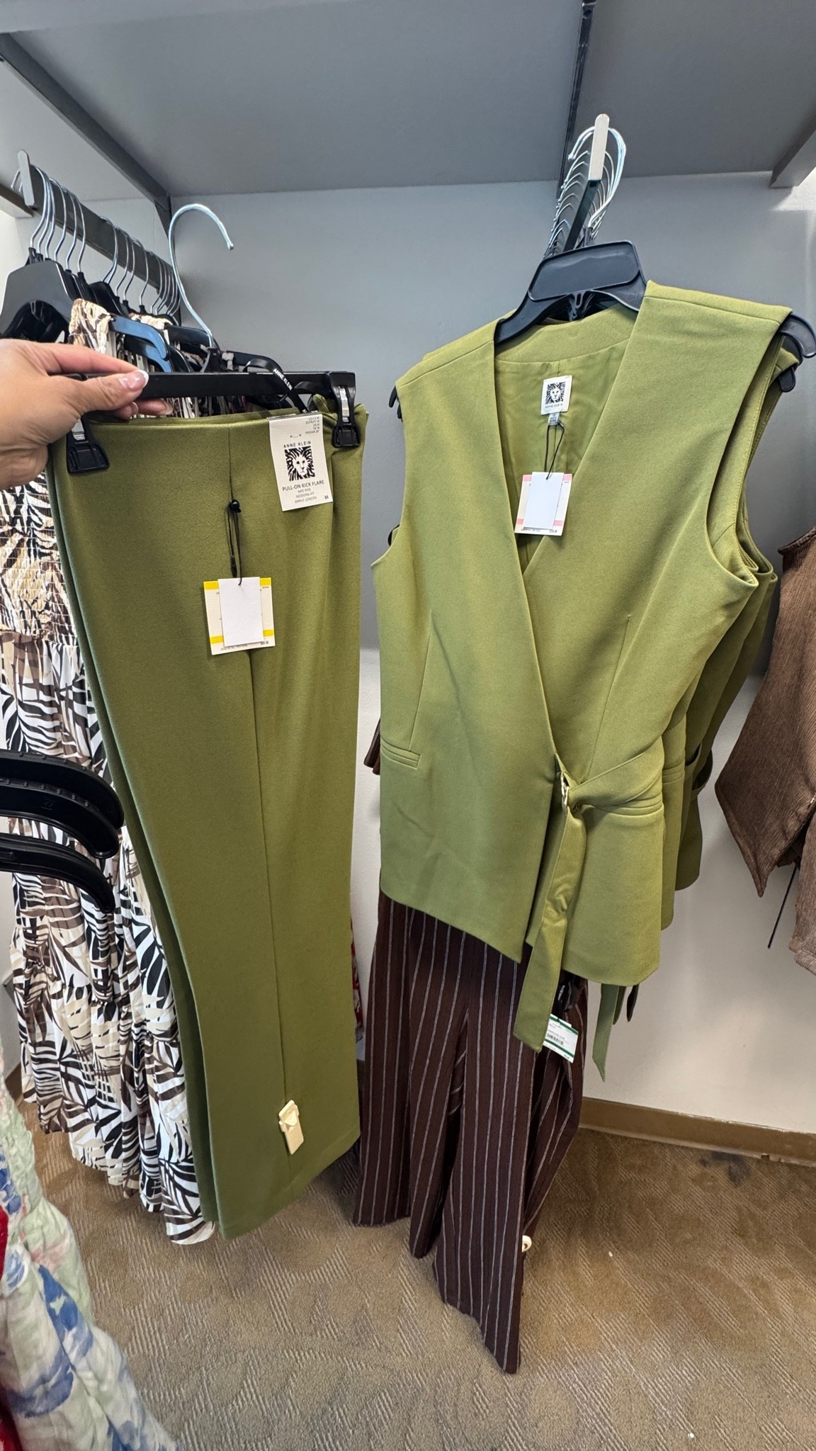Summer work outfits on sale, this set is so chic for the office. Great for hot days.

#workwear #summer #businesscasual #matchingset #office @Macys

#LTKootd #LTKWorkwear #LTKSaleAlert