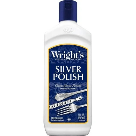 Wright s Silver Cleaner and Polish - 7 Ounce - Ammonia Free - Use on Silver Jewelry Antique Silver Gold Brass Copper and Aluminum | Walmart (US)