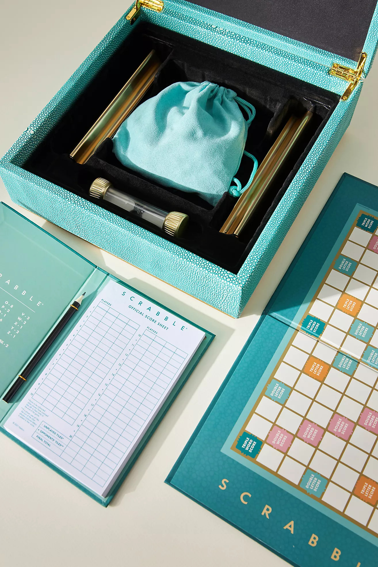 Shagreen Luxury Board Game | Anthropologie (US)