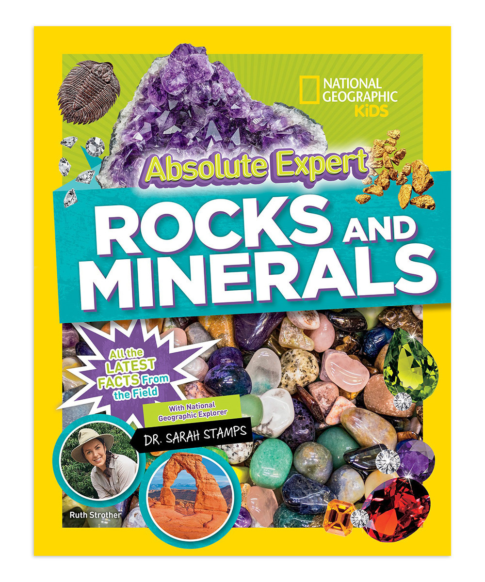 National Geographic Educational Books - Absolute Expert: Rocks & Minerals Paperback | Zulily