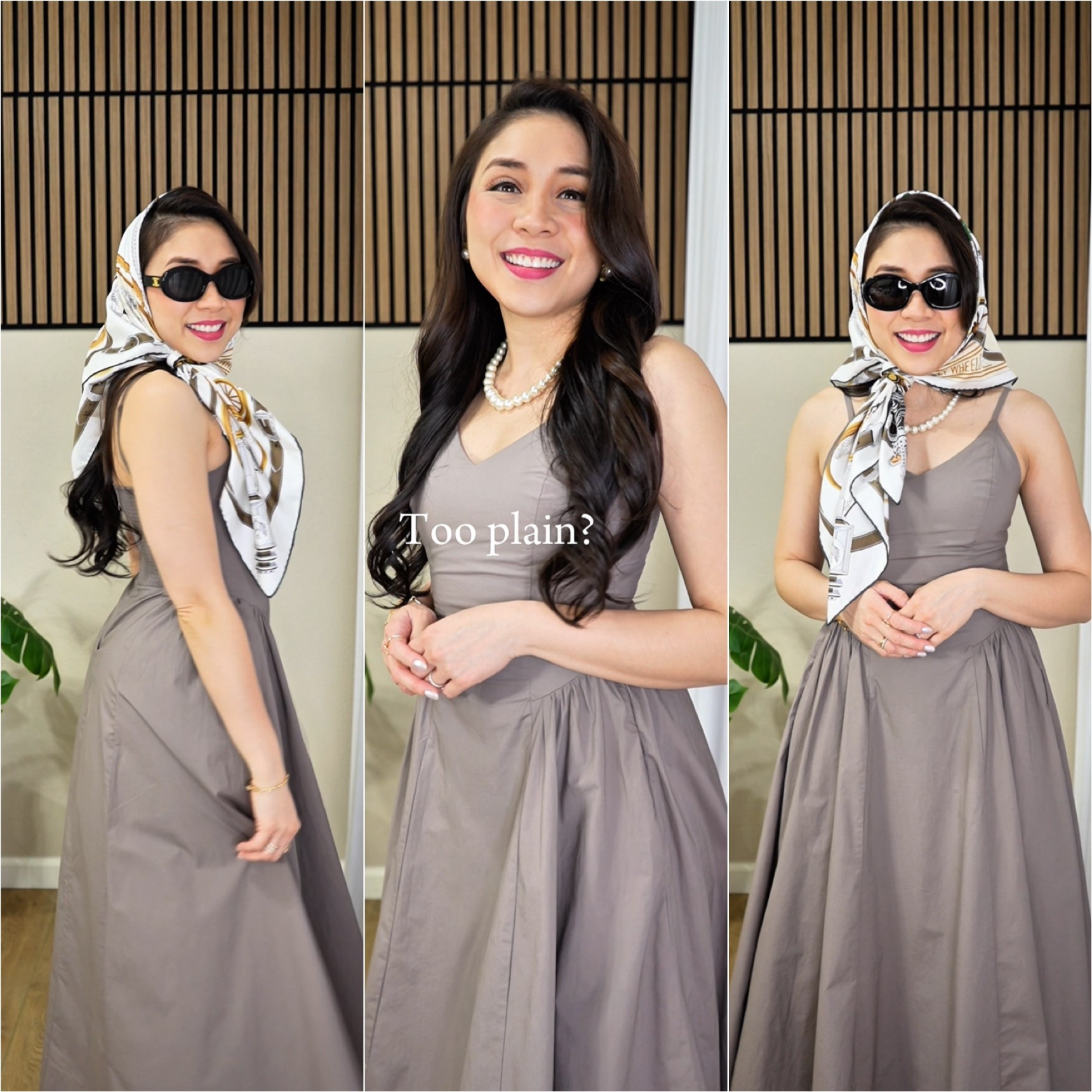 Summer scarf styling ☀️ 

Size: 00 (Waist: 26 inches)
I sized down on this color. However, other colors are tighter. Just buy your true size and don’t size down. 😉

#LTKStyleTip #LTKSeasonal