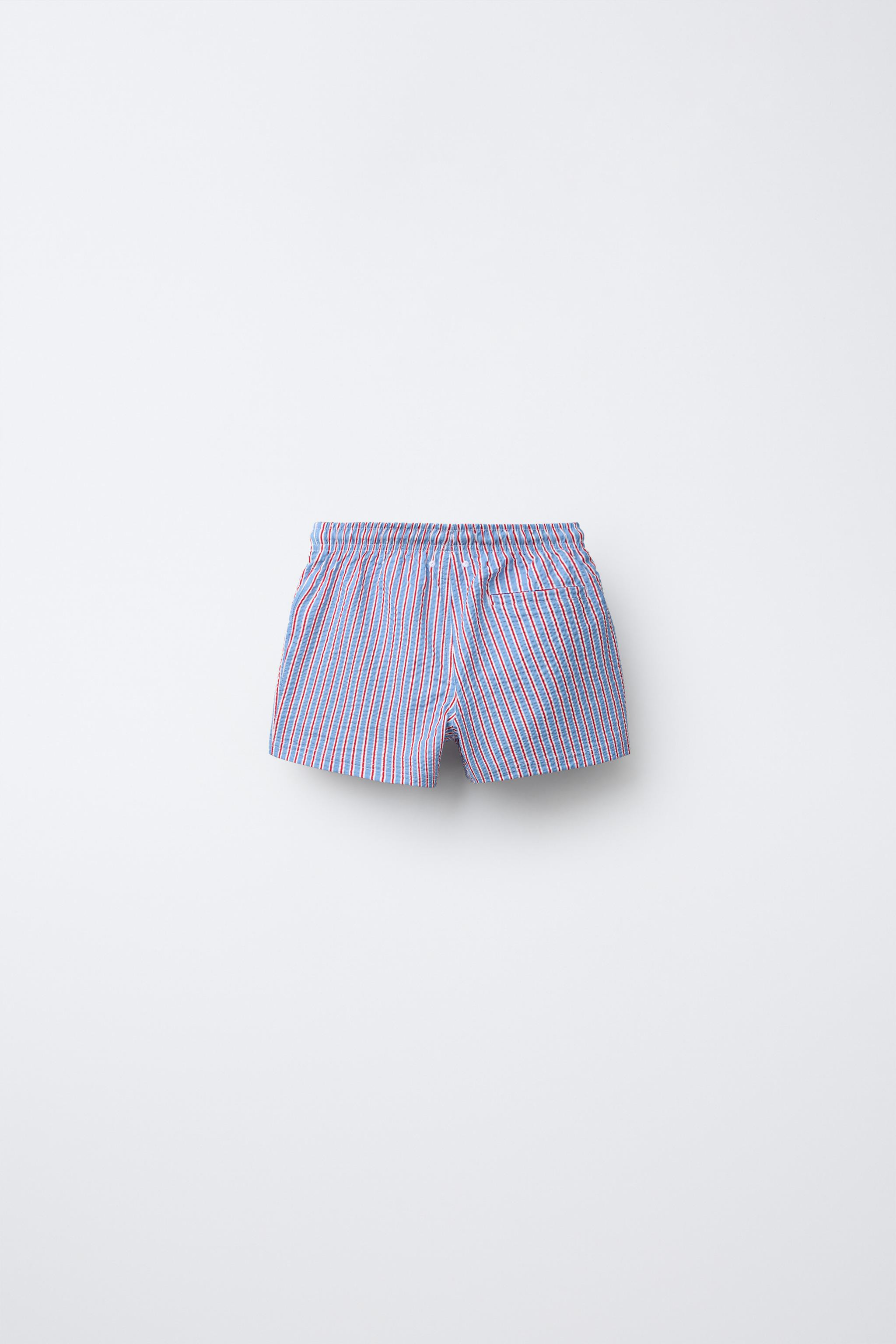 1-6 YEARS / STRIPED SWIM SHORTS | Zara US