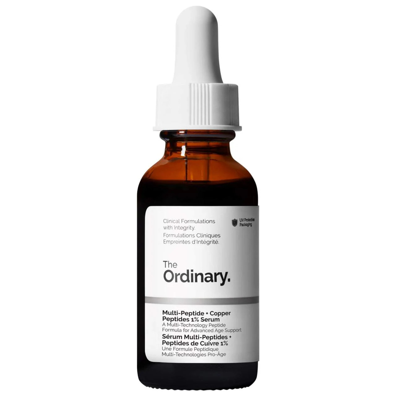 The Ordinary Multi-Peptide + Copper Peptides 1% for Wrinkles and Skin Elasticity 1 oz / 30 ml | Sephora (US)