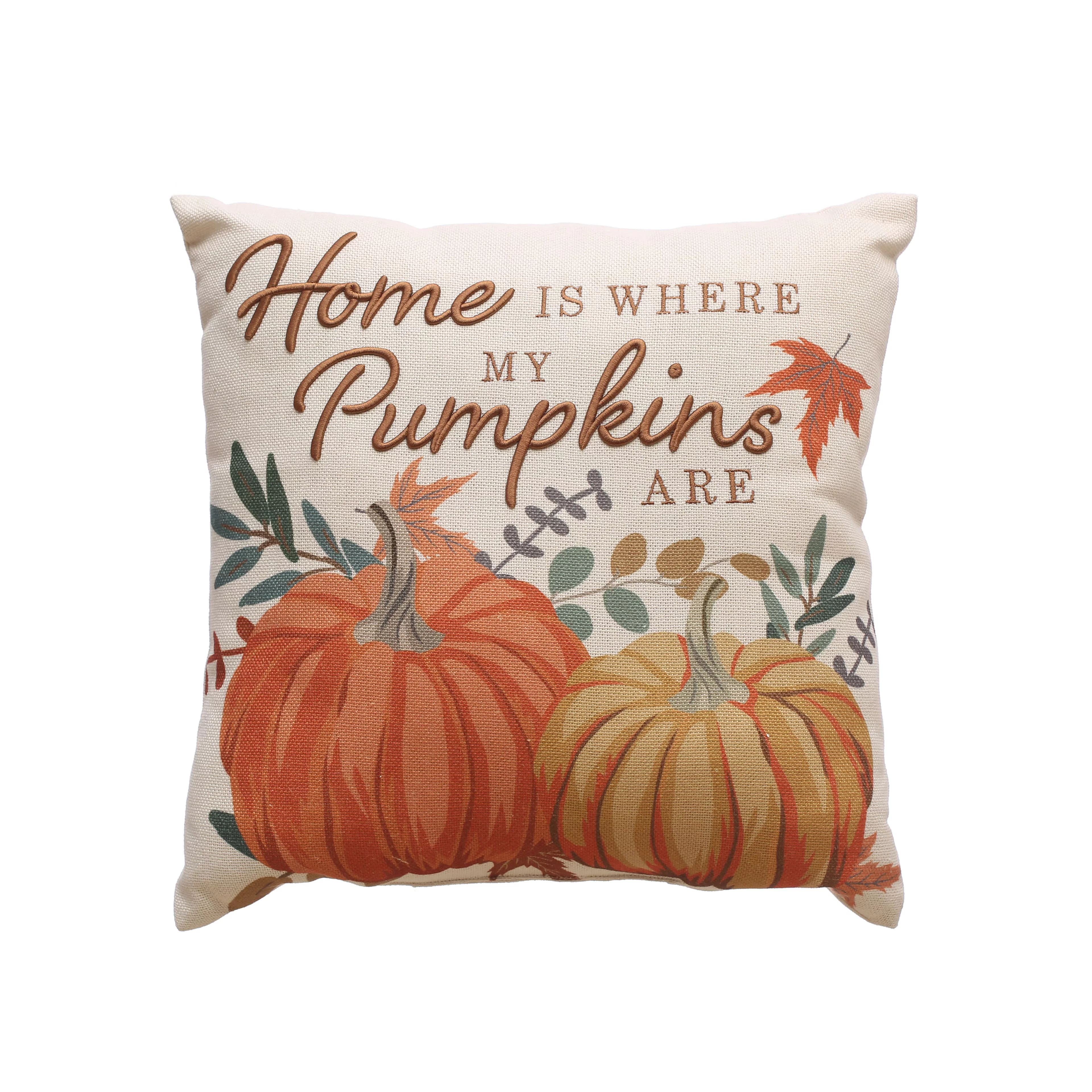 MICHAELS Fall Decorations for Home Home is Where the Pumpkins Are Throw Pillow by Ashland® | Walmart (US)