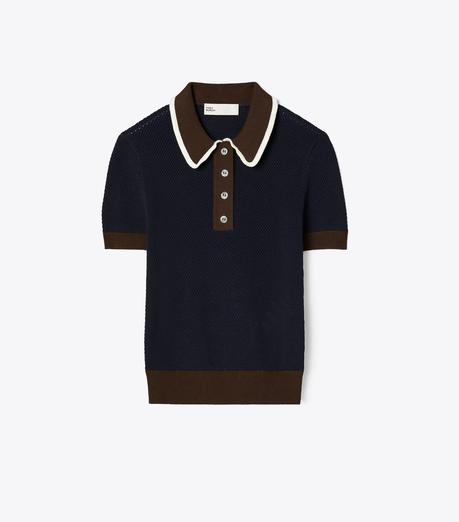VISCOSE POINTELLE SWEATER | Tory Burch (US)