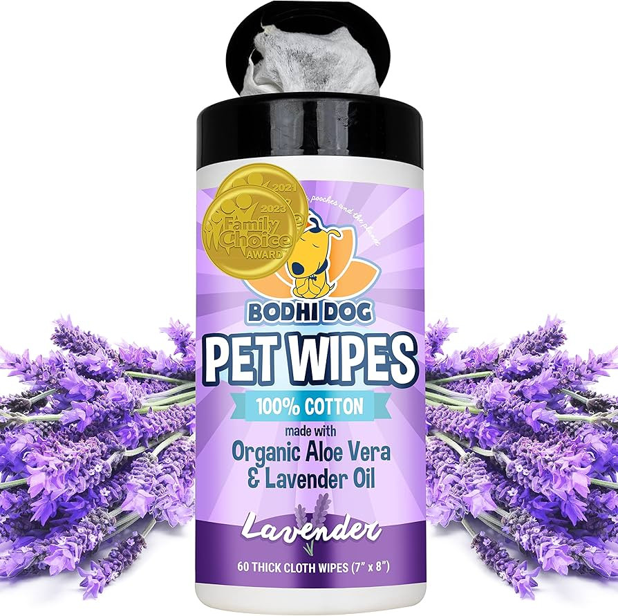Pet Grooming Wipes | Conditions and Deodorizes Coat | No Parabens or SLS | Large Wet & Thick Clea... | Amazon (US)