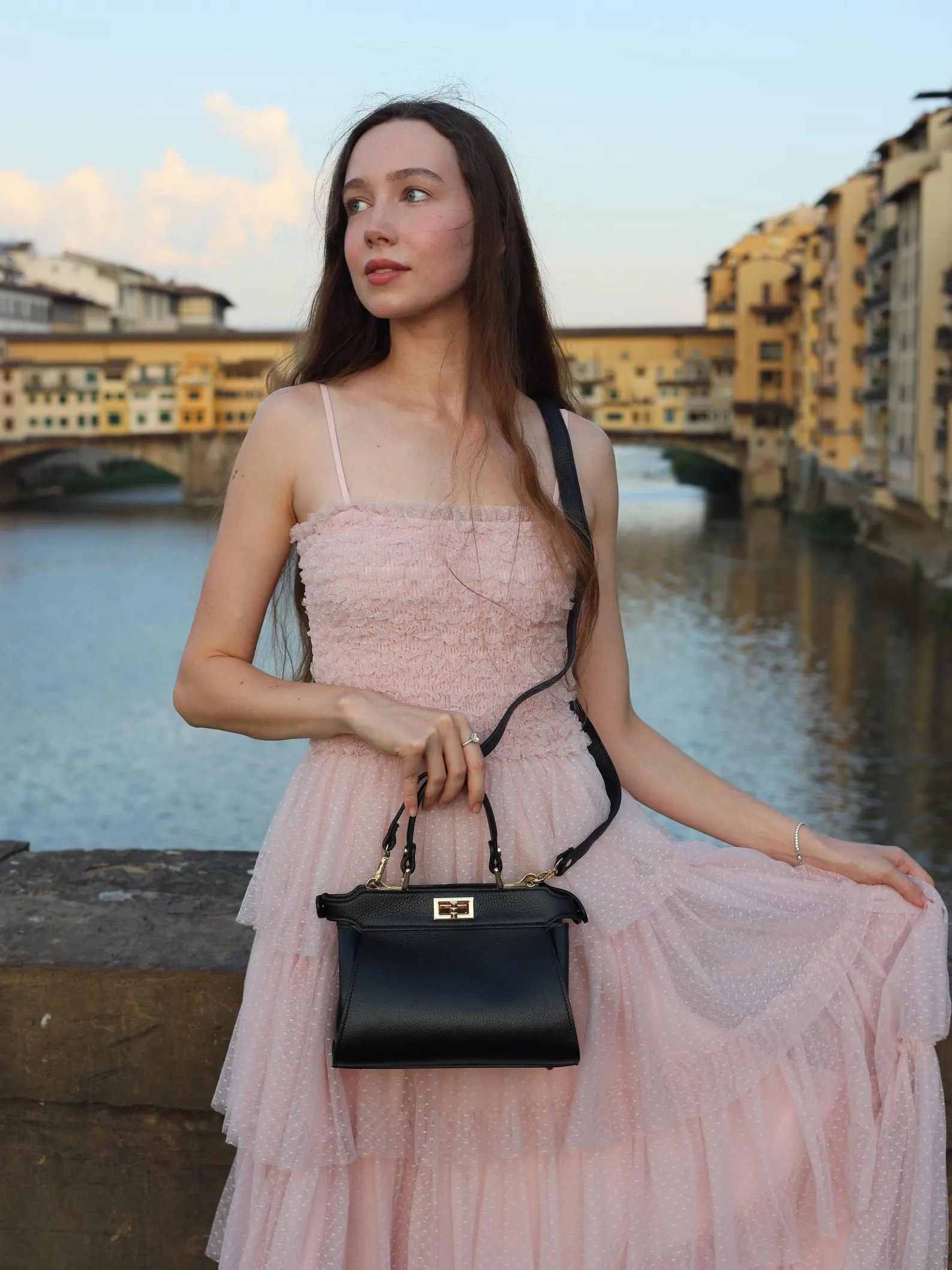 Elegant Italian Leather Crossbody Handbag: Handcrafted Top Handle Shoulder Purse for Women | Etsy (US)