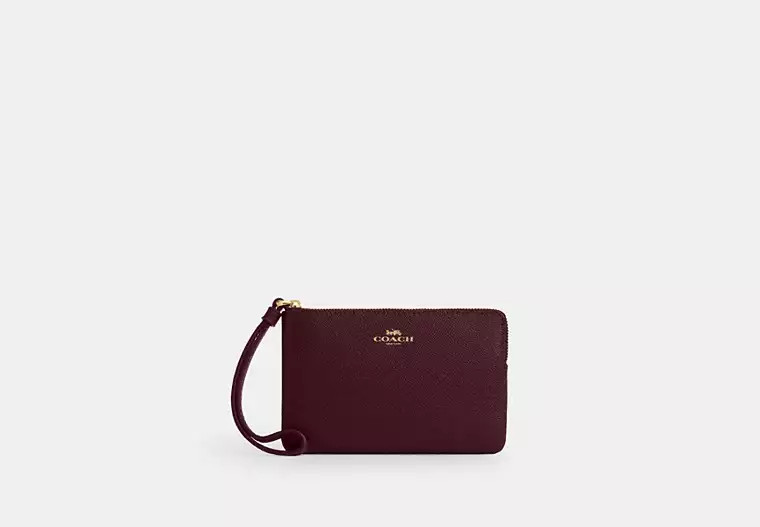 Corner Zip Wristlet | Coach Outlet US