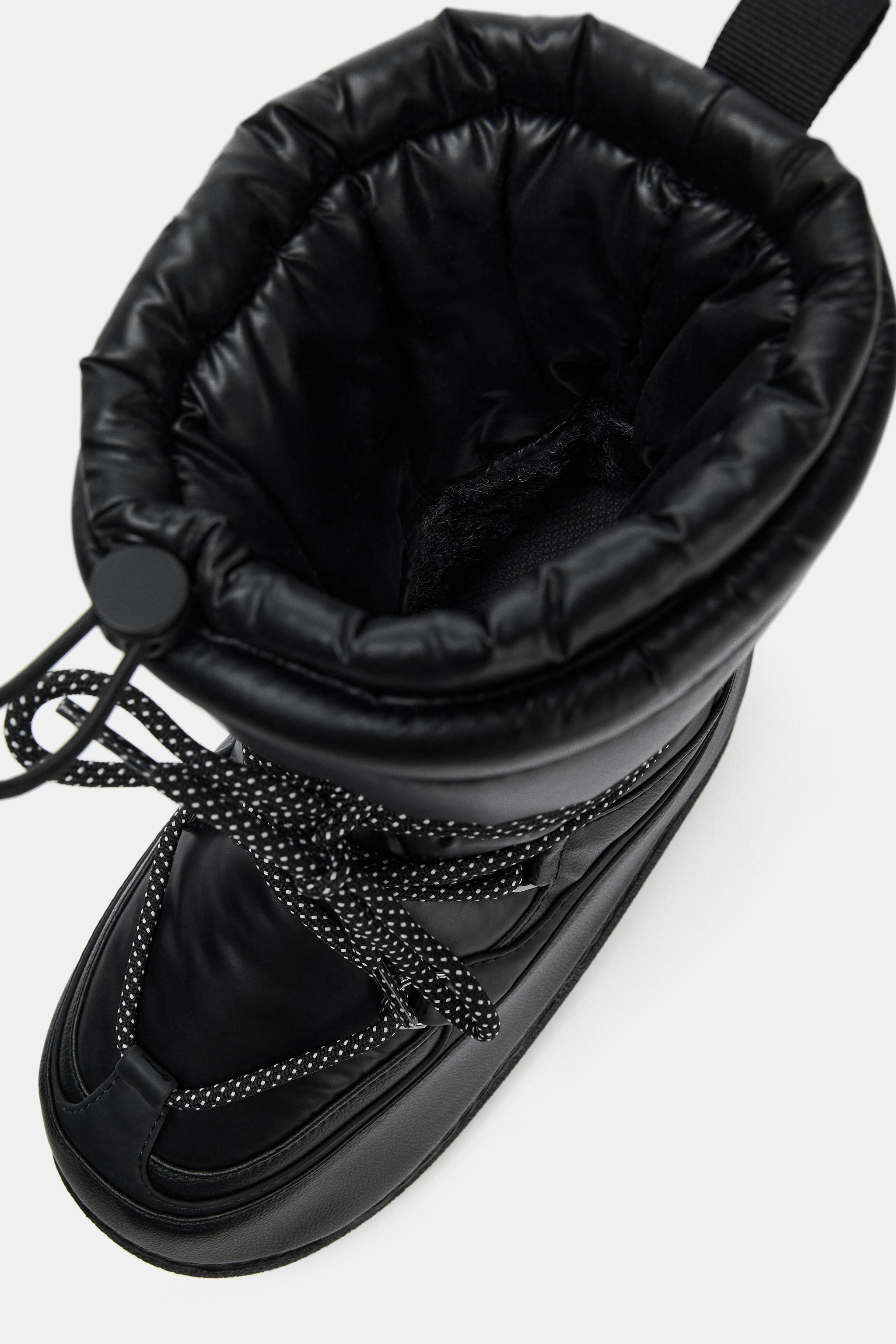 QUILTED ANKLE BOOTS SKI COLLECTION | Zara US