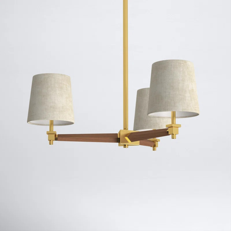 Stevenson 3 - Light Statement Drum Pendant | Wayfair North America