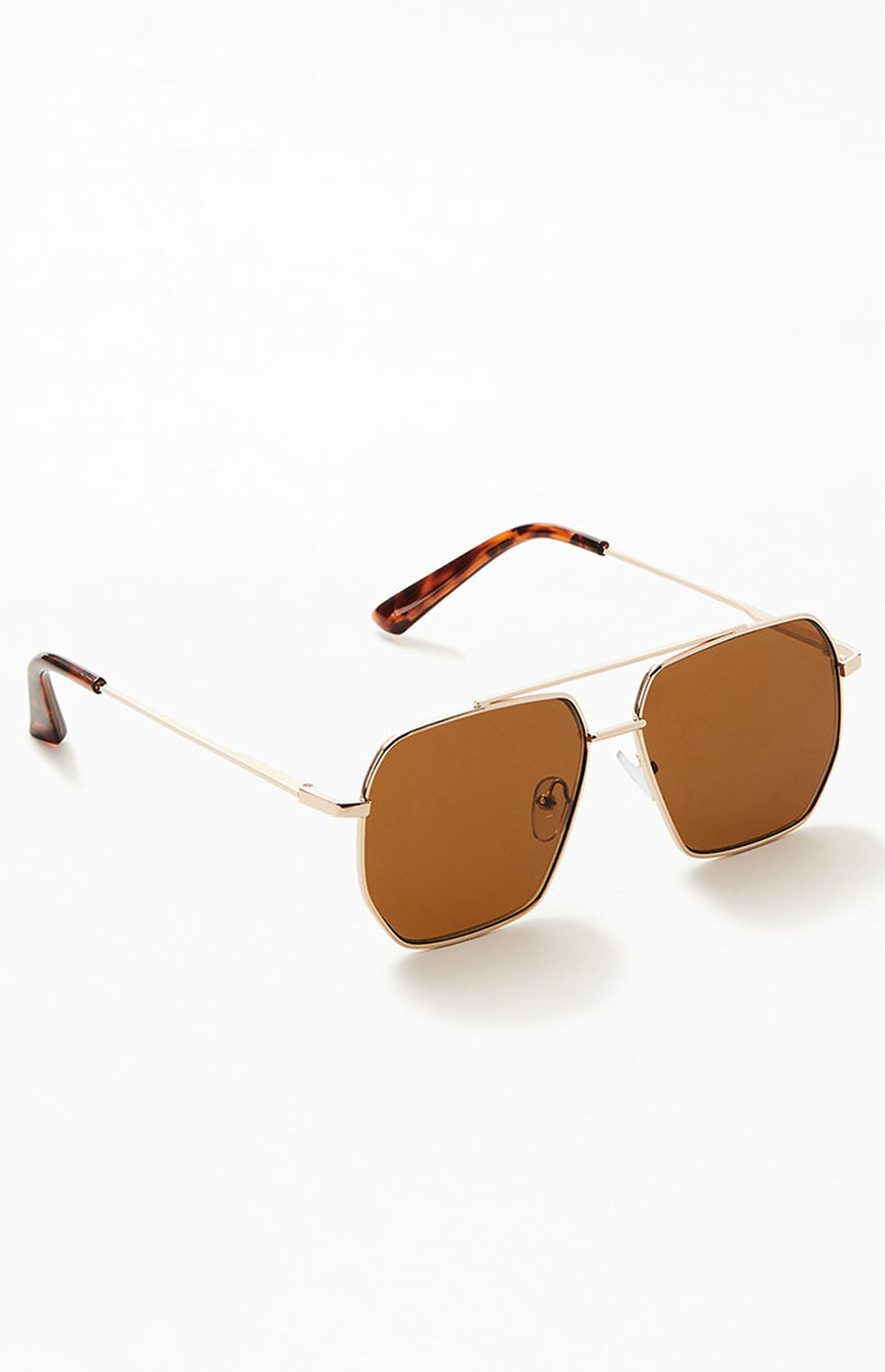 PacSun Square Aviator Sunglasses | PacSun