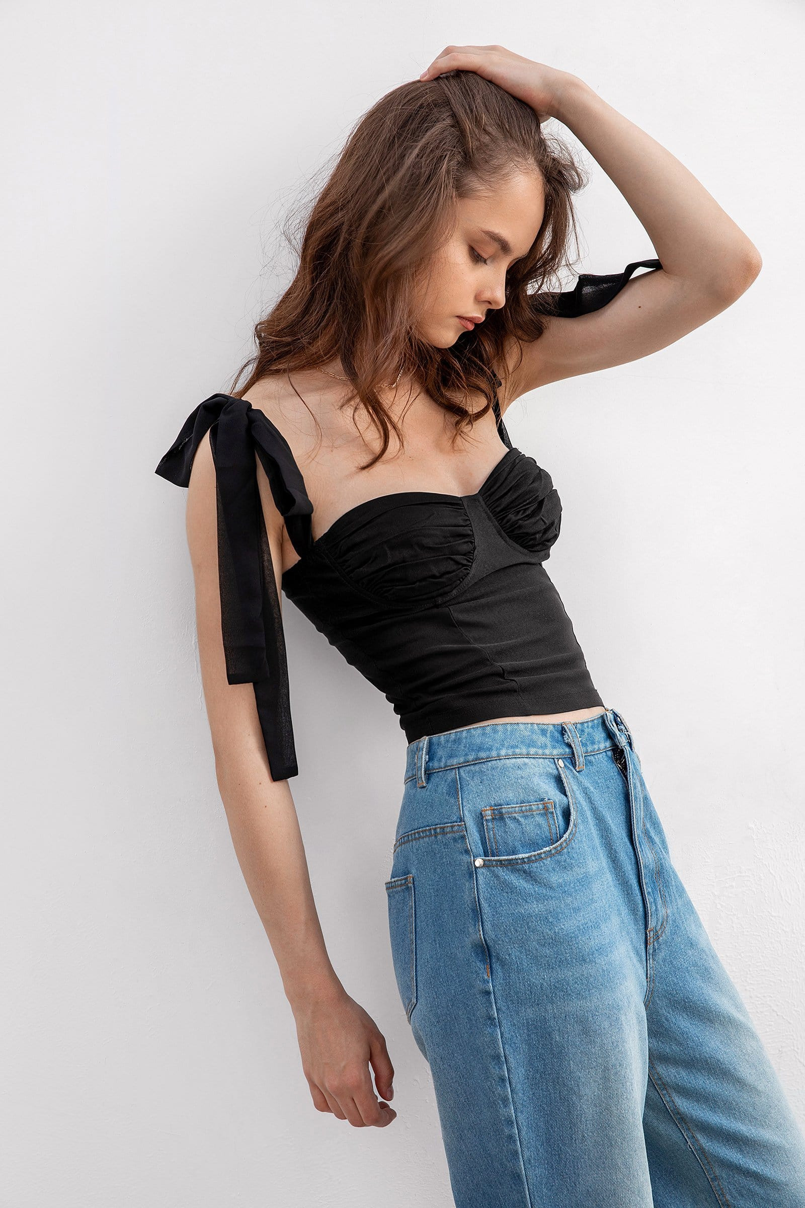 Breezy Days Black Tank Top | J.ING