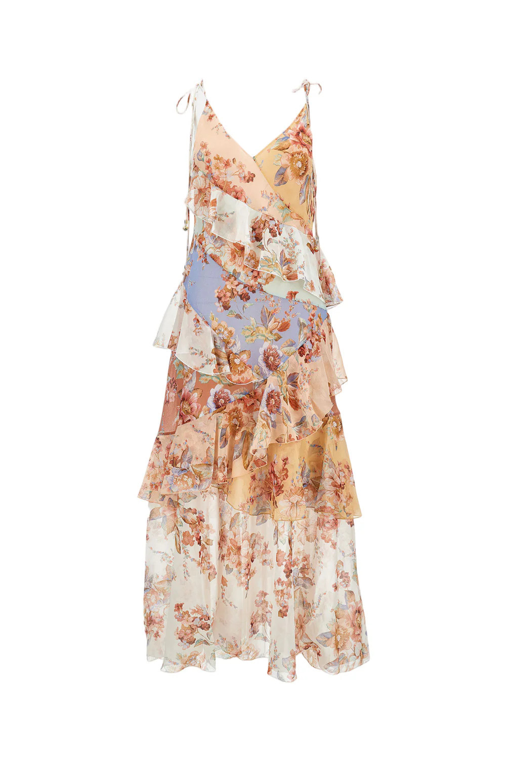Frilled Slip Dress | Shop Simon