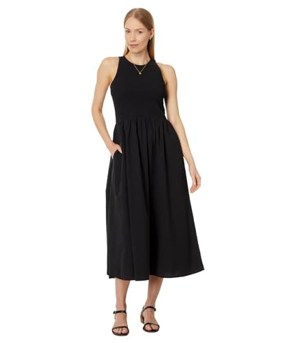 Madewell Selena Dress True Black XS (Women's 00-0) | Amazon (US)