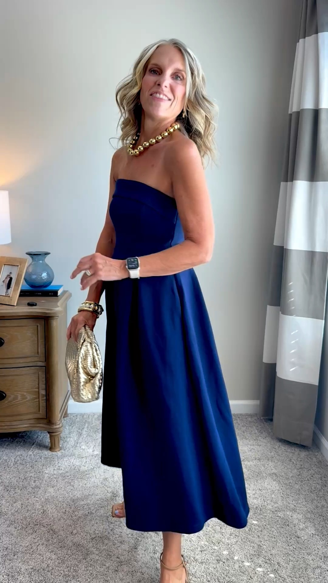Pretty dress for a wedding guest, or special event. Wearing small.

#LTKgrwm #LTKOver40 #LTKWedding
