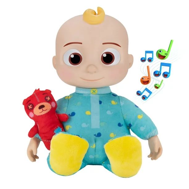 CoComelon Official Plush Bedtime JJ Doll, 10IN with Sound - Walmart.com | Walmart (US)