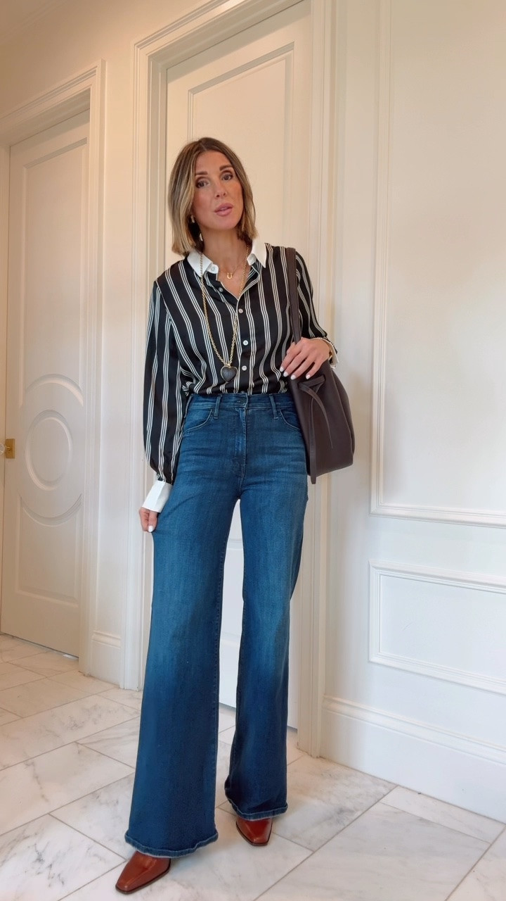 Found these jeans in stock! Ladies, they are SO flattering and hold you in all the right places 🙌 #ShopPartner @shopapp I’m 5’7 wearing size 25 and it runs tts