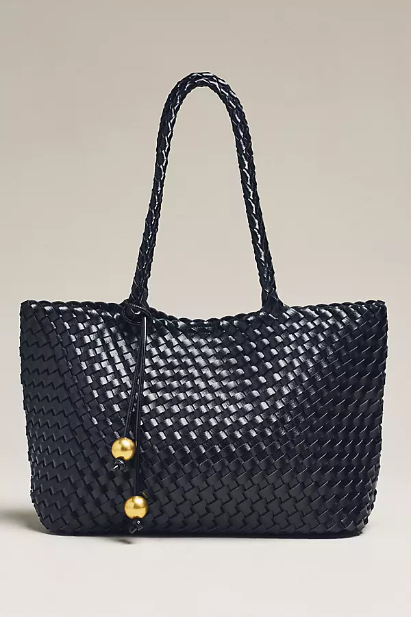 By Anthropologie Slouchy Mini Woven Tote Bag | Anthropologie (US)
