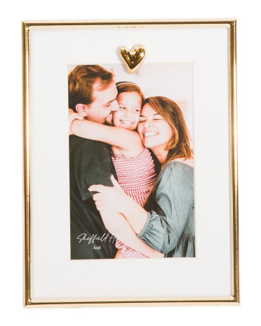 4x6 Mod Heart Table Top Picture Frame | TJ Maxx