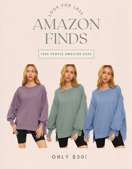 Free People Sweater Dupe on Amazon for only $30! Lots of different colors available. 

Amazon dupe, free people dupe, fall outfit

#LTKmidsize #LTKfindsunder50 #LTKsalealert