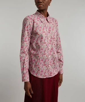 Poppy Forest Fitted Tana Lawn™ Cotton Shirt | Liberty London (US)
