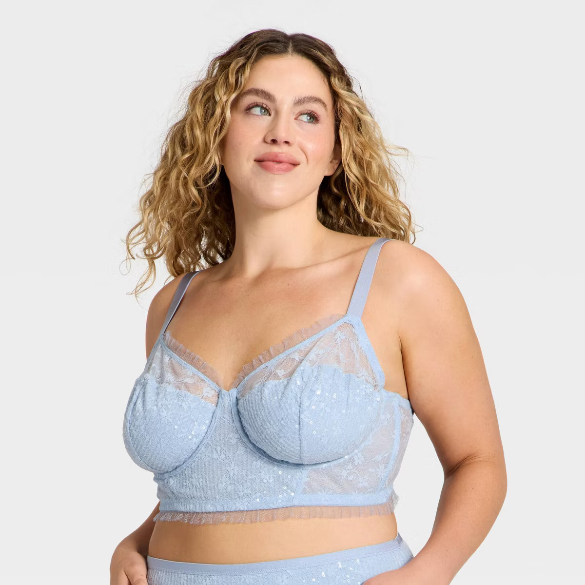 Women's Sequin Lace Corset - Wild Fable™ | Target