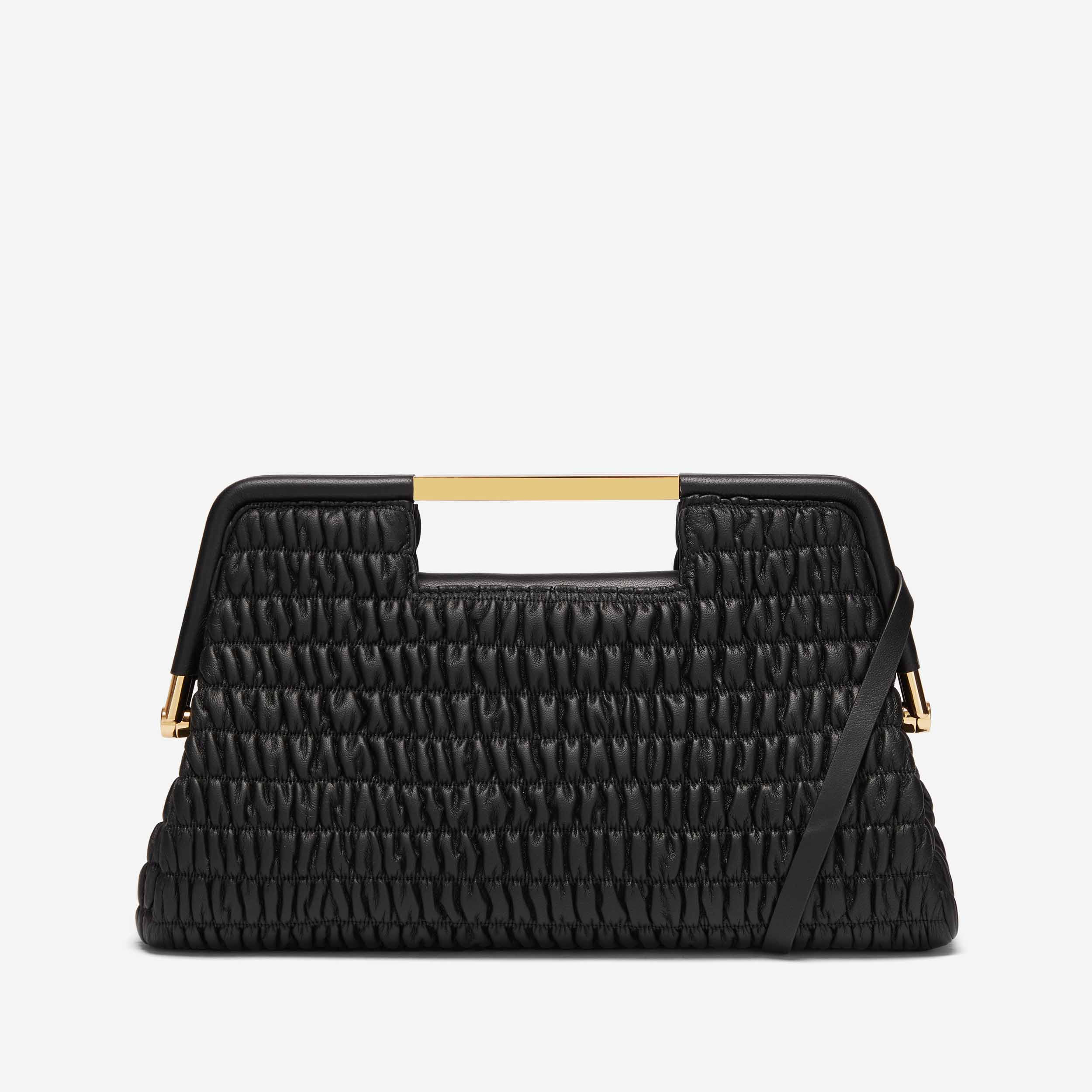 The Seville | Black Matelassé | DeMellier | DeMellier