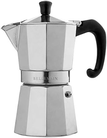 Bellemain Stovetop Espresso Maker Moka Pot (Silver, 6 Cup) | Amazon (US)