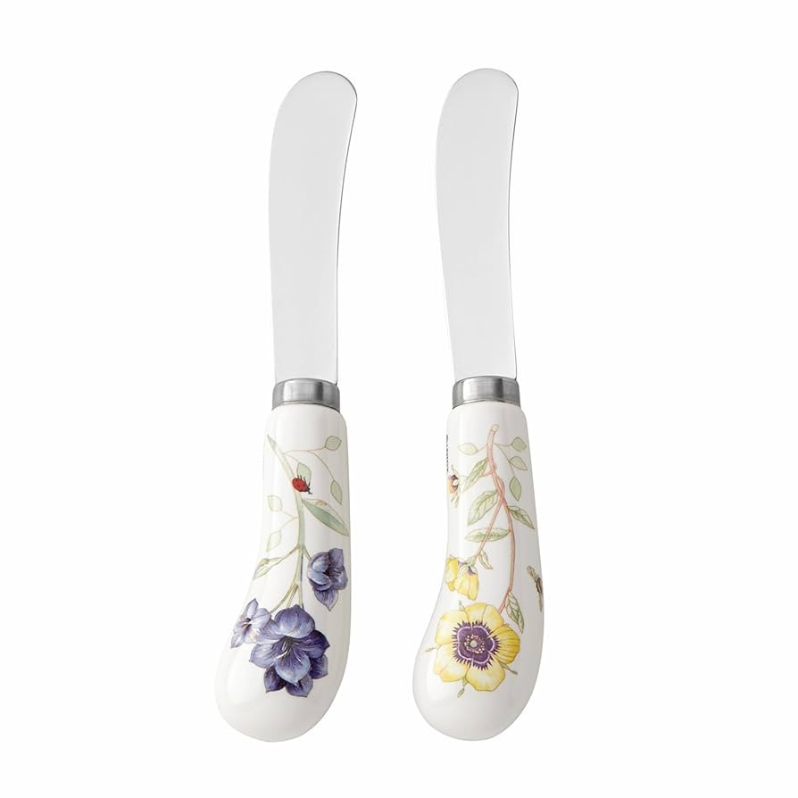 Lenox 885610 Butterfly Meadow 2-Piece Spreader Set | Amazon (US)