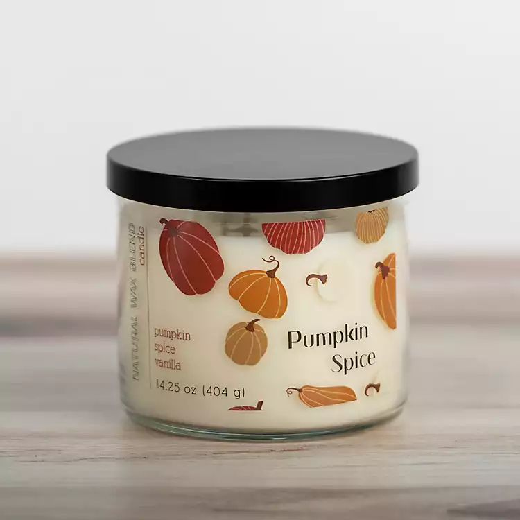 Warm Pumpkin Spice Triple Wick Jar Candle | Kirkland's Home