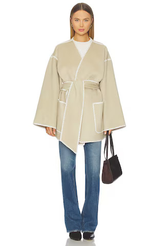 Tularosa Gia Jacket in Beige from Revolve.com | Revolve Clothing (Global)