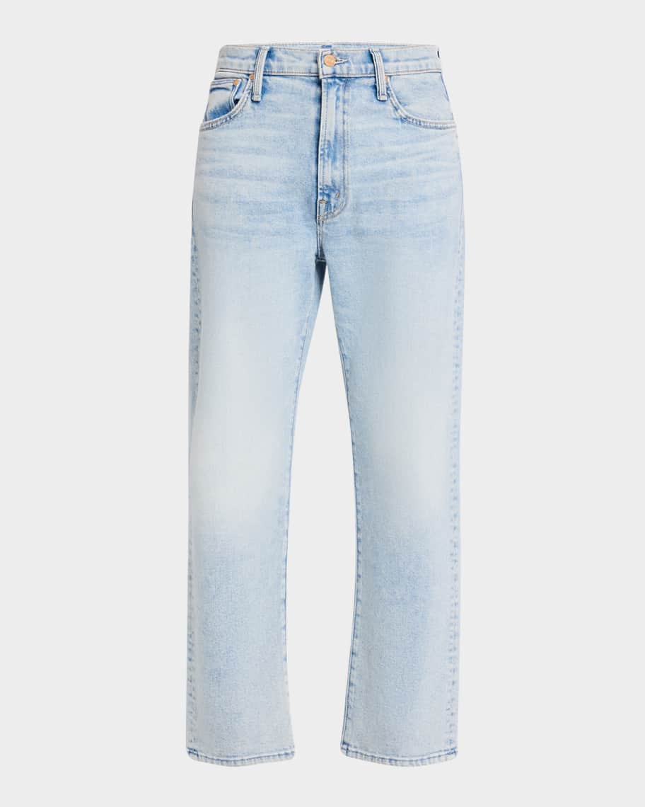 MOTHER The Ditcher Zip Ankle Jeans | Neiman Marcus
