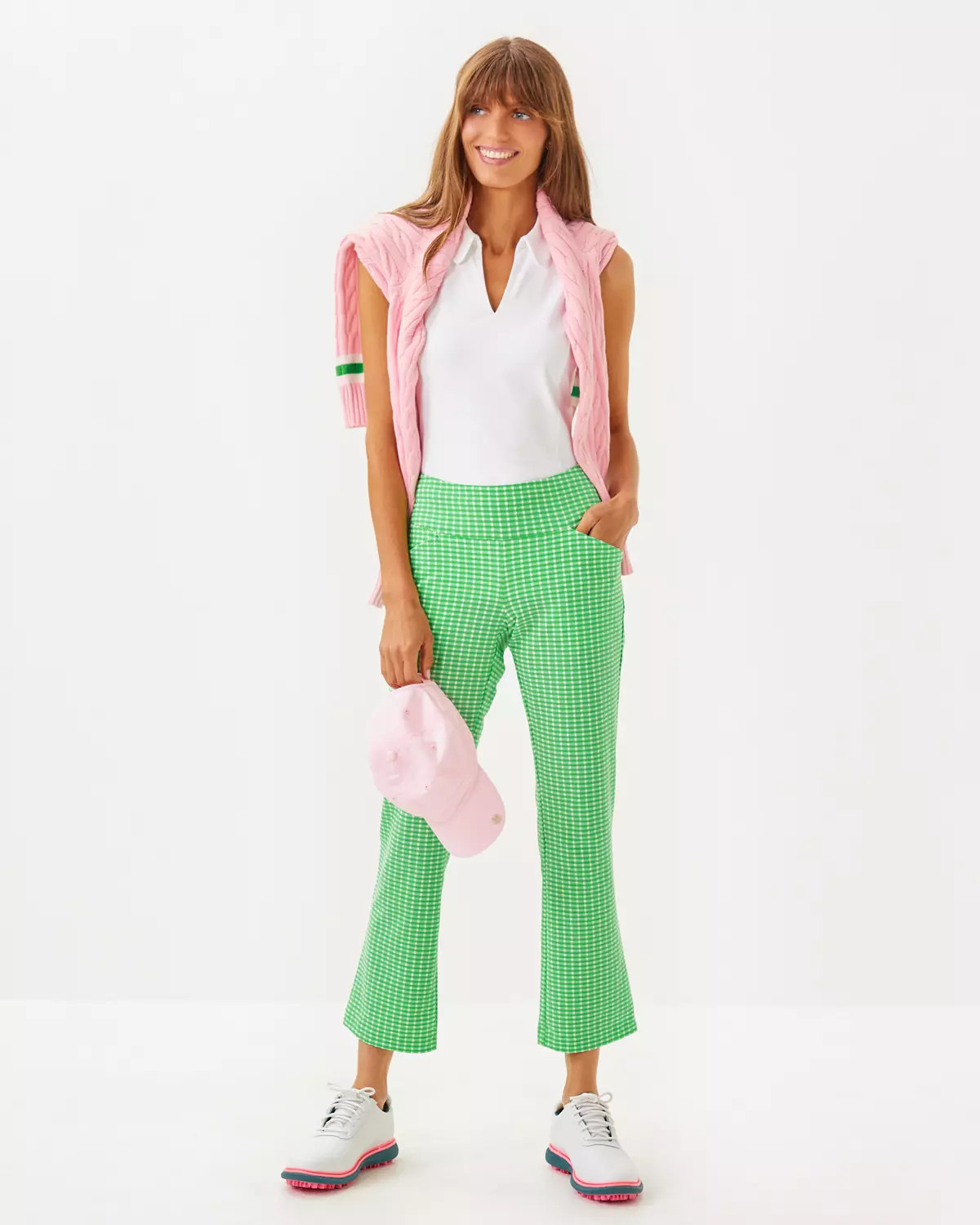 UPF 50+ Luxletic 28" Corso Kick Flare Pant | Lilly Pulitzer